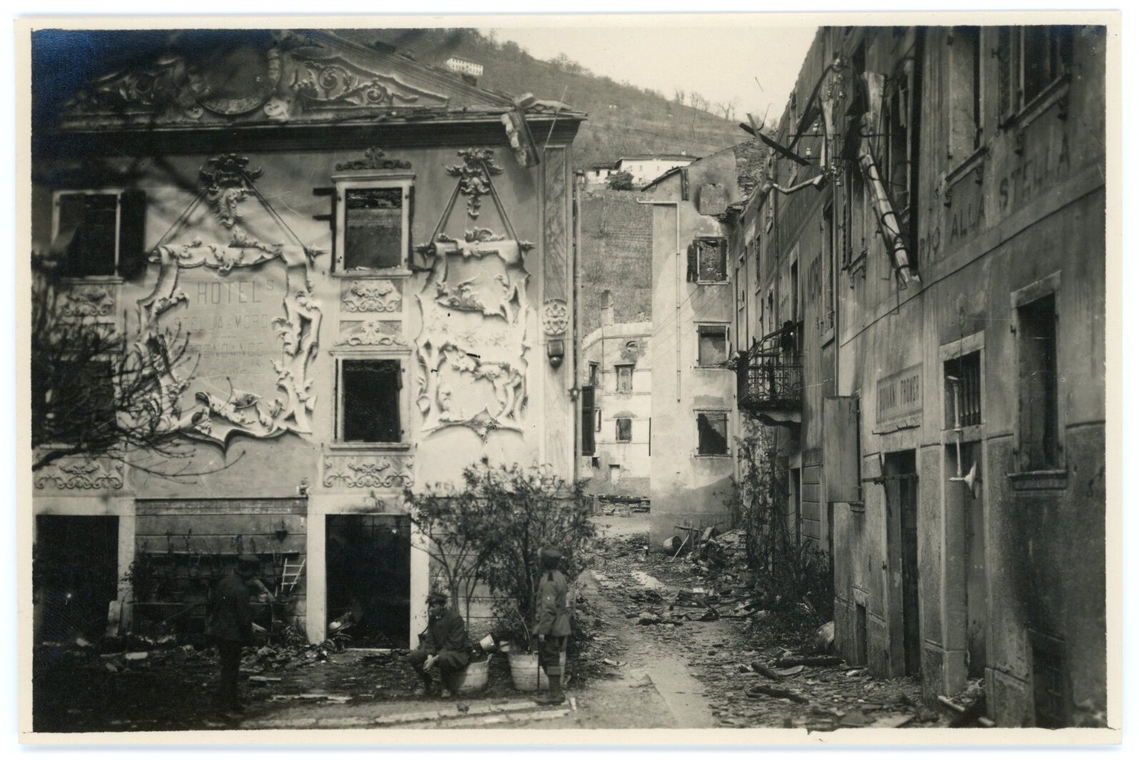 Guerra mondiale 1914-1918 - Danni di guerra (positivo) di Servizio fotografico del Comando Supremo (laboratorio) (XX)