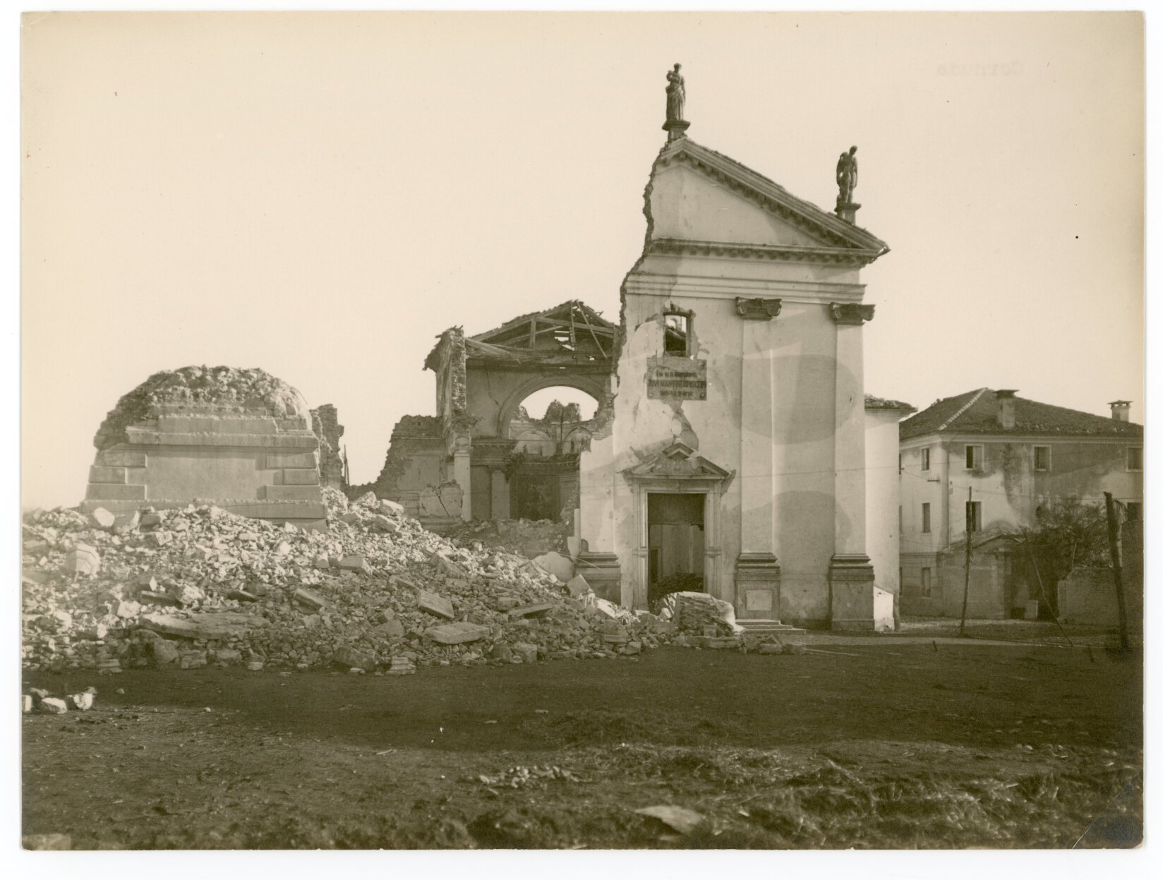 Chiese - Cornuda (positivo) di Caprioli, Giovanni (attribuito) (XX)