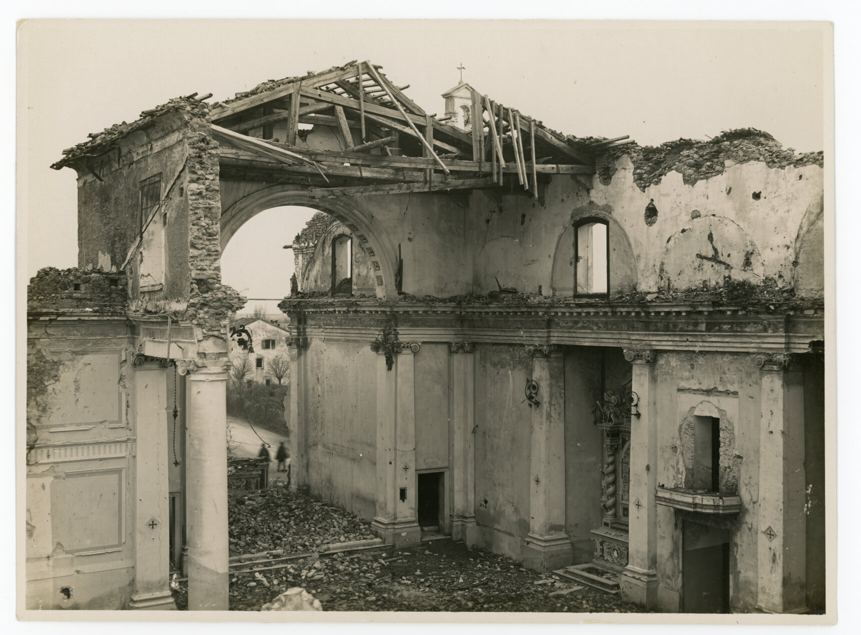 Guerra mondiale 1914-1918 - Danni di guerra (positivo) di Servizio fotografico del Comando Supremo (laboratorio) (XX)