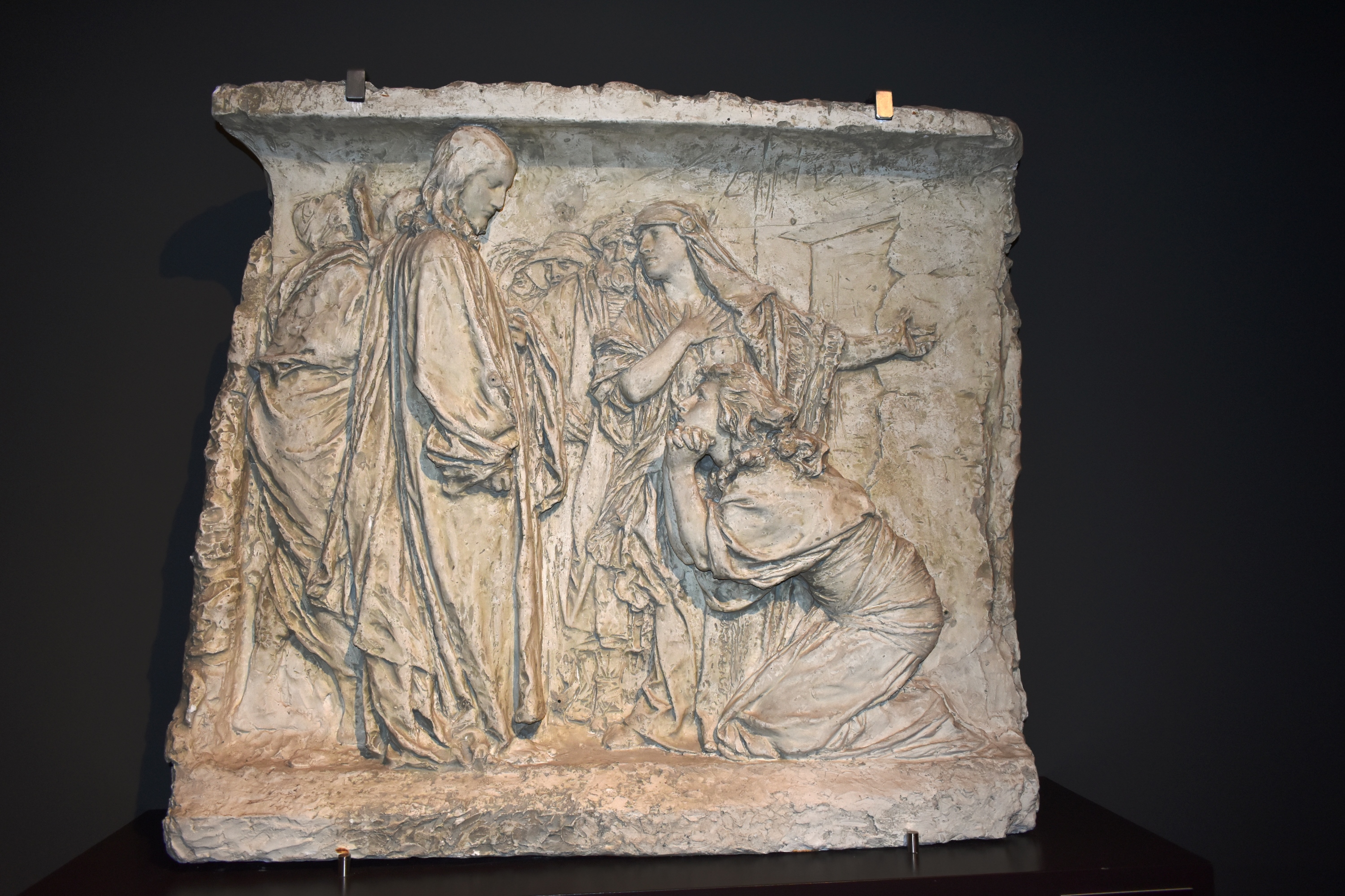 La Resurrezione di Lazzaro, Il miracolo della Resurrezione di Lazzaro (scultura, opera isolata) di Jerace Francesco (sec. XIX)