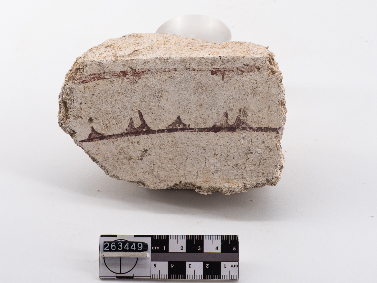 intonaco dipinto/ frammento (I)