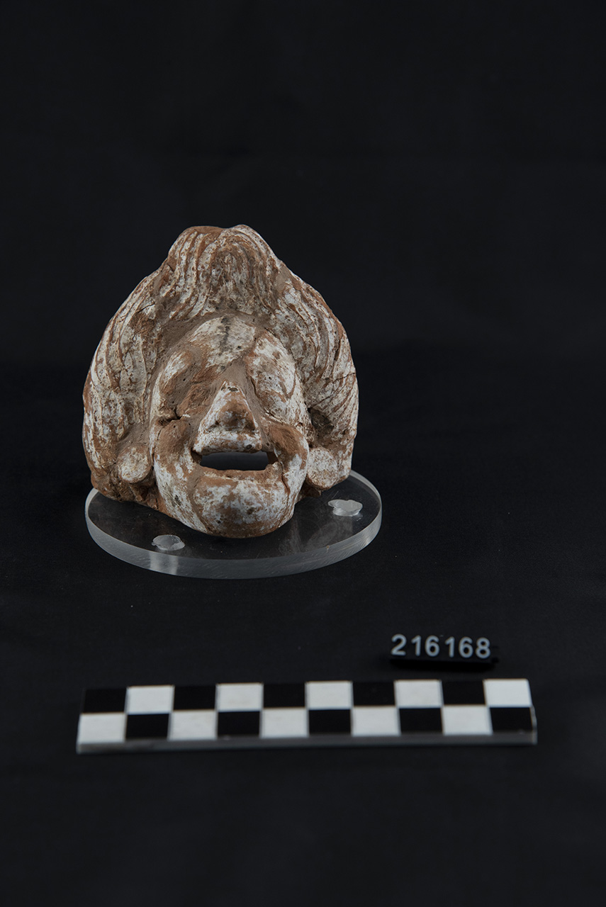 Maschera teatrale (statuetta) (inizio SECOLI/ III a.C)