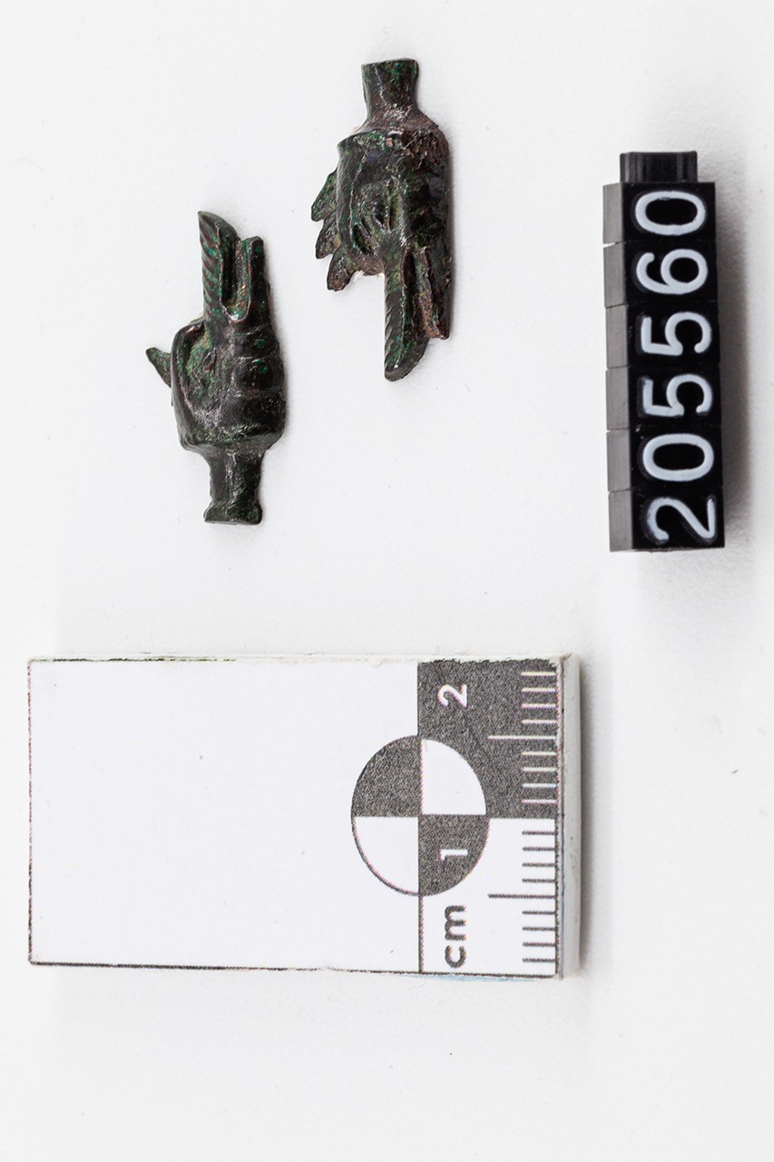 Coppia di teste di ketos (stampo) (SECOLI/ III a.C)