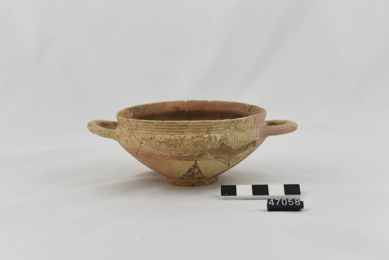 coppa (prima metà SECOLI/ VII a.C)