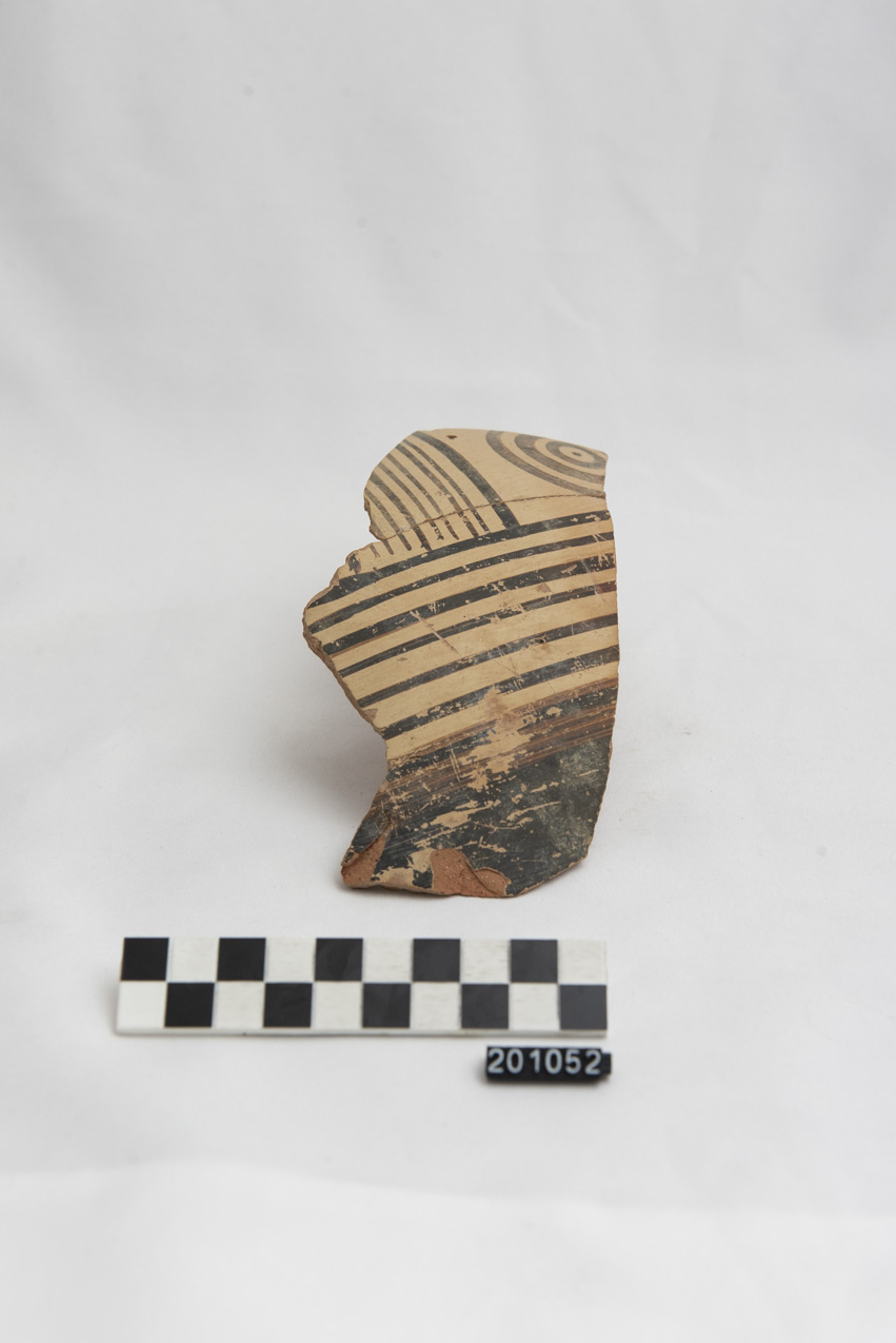 olla/ parete - produzione locale (SECOLI/ VII a.C)