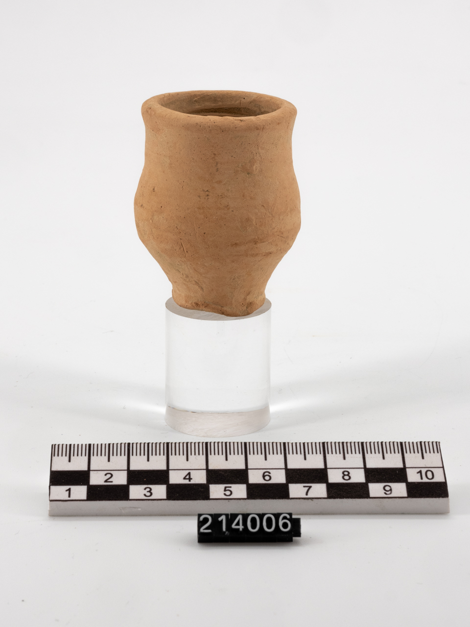 bicchiere/ miniaturistico - produzione locale (fine SECOLI/ IV a.C)