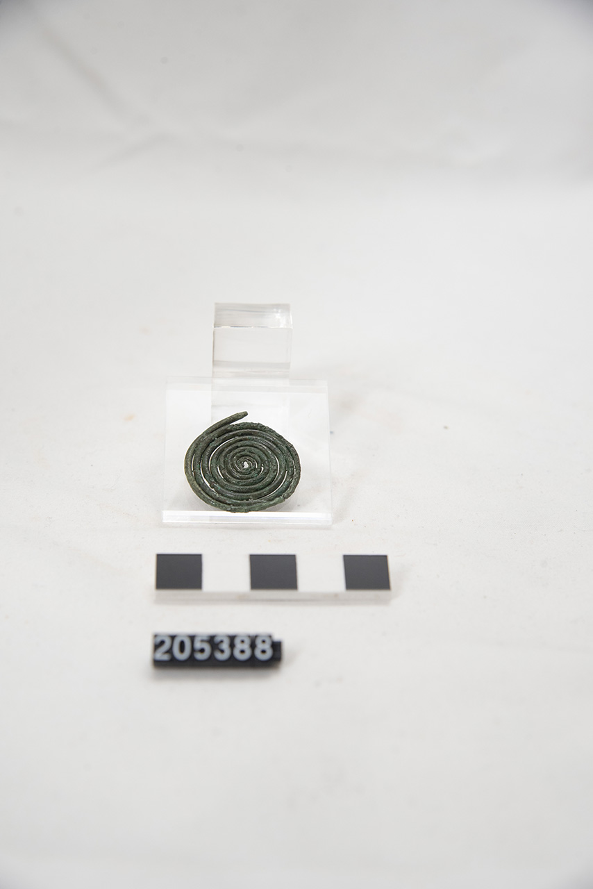 spirale - produzione indigena (seconda metà SECOLI/ VIII a.C)