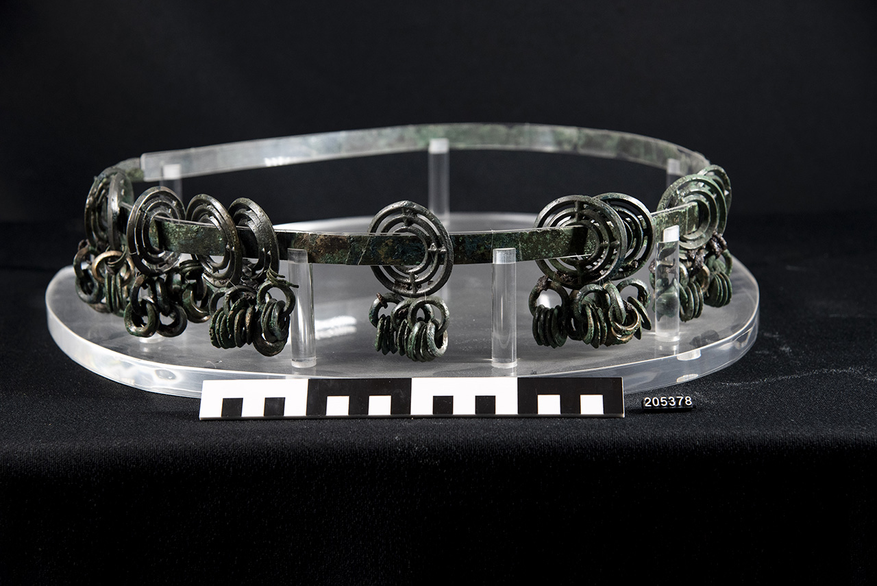 cintura - produzione indigena (seconda metà SECOLI/ VIII a.C)