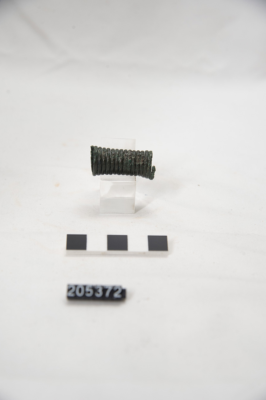 anello - produzione indigena (seconda metà SECOLI/ VIII a.C)