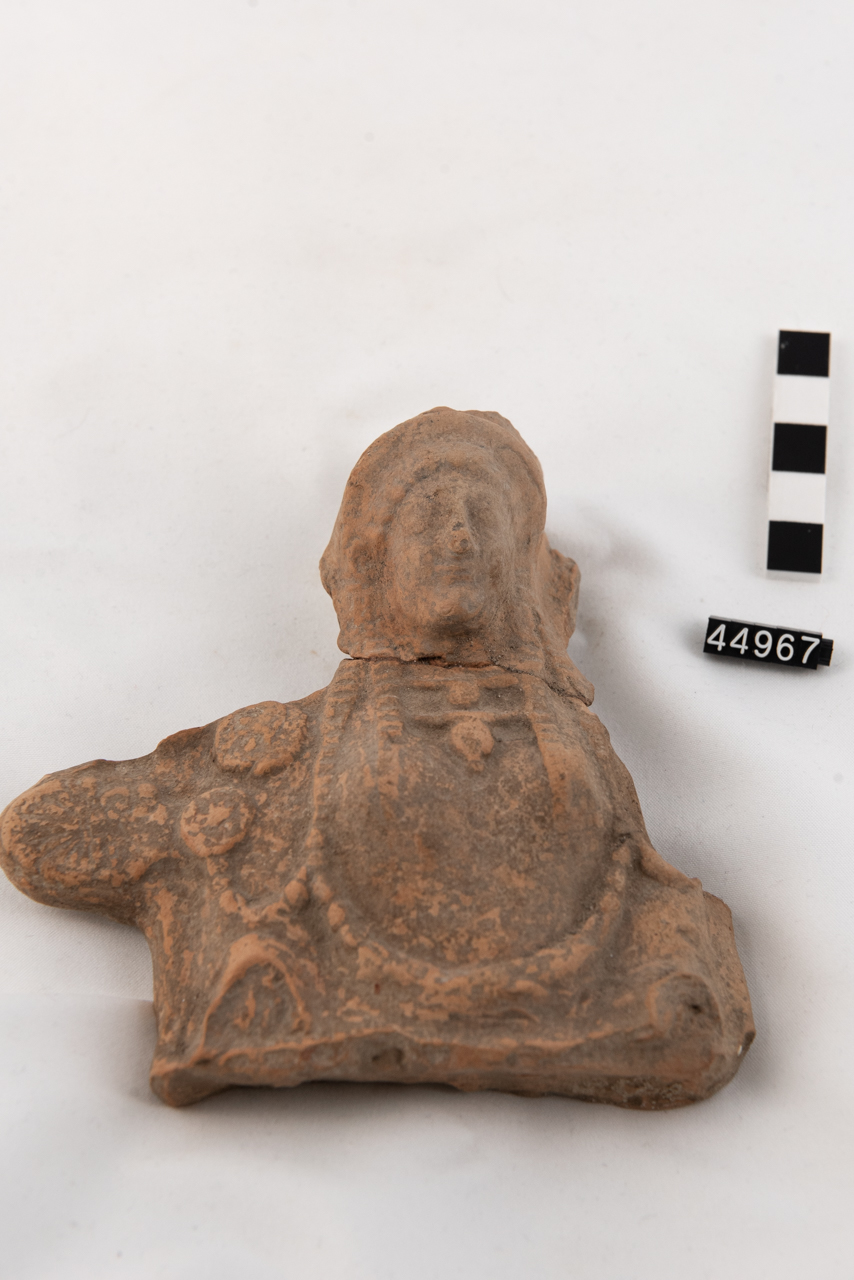 statua/ votiva, femminile - produzione locale (SECOLI/ VI a.C)