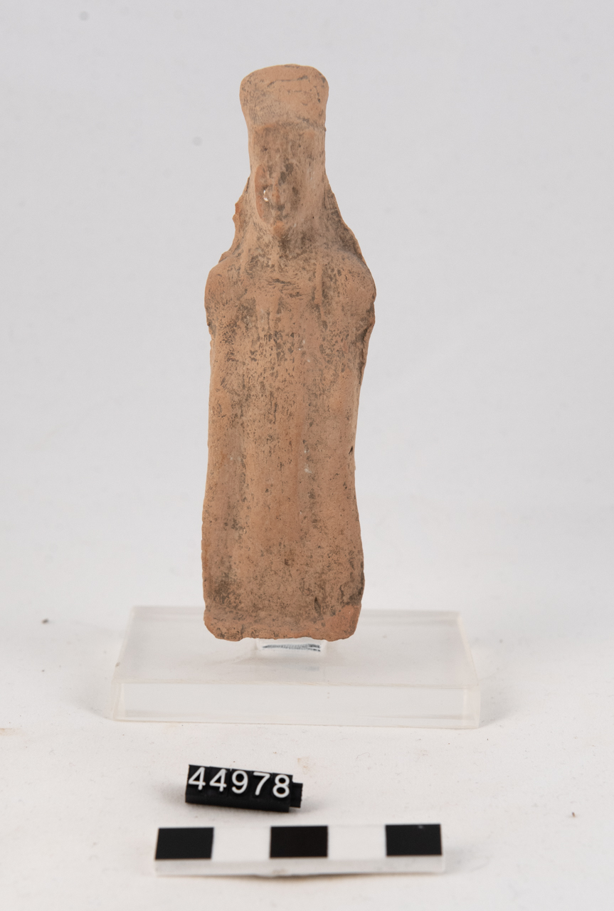 statua/ votiva, femminile - produzione locale (inizio SECOLI/ VI a.C)