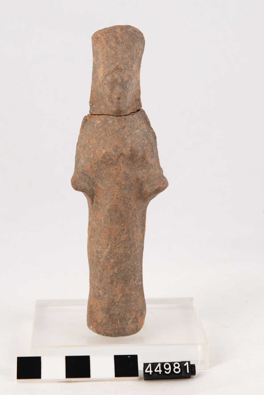 statua/ votiva, femminile - produzione locale (SECOLI/ VI a.C)