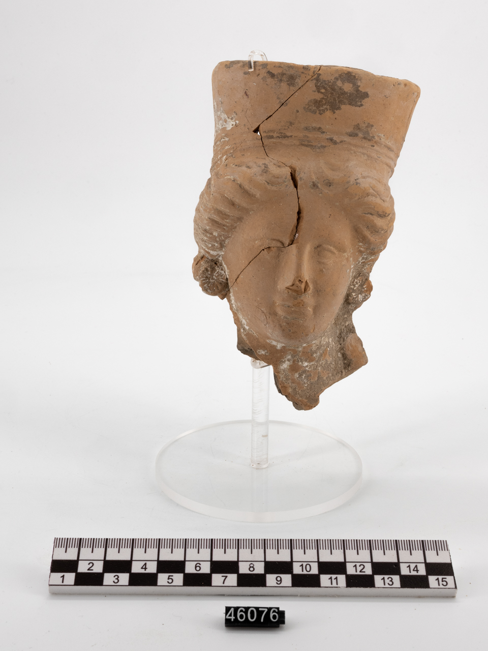 statua/ votiva, femminile - produzione locale (fine SECOLI/ V a.C)