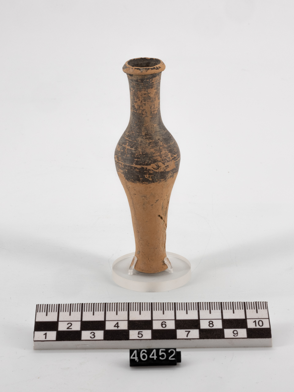 unguentario/ piriforme - produzione locale (fine SECOLI/ IV a.C)