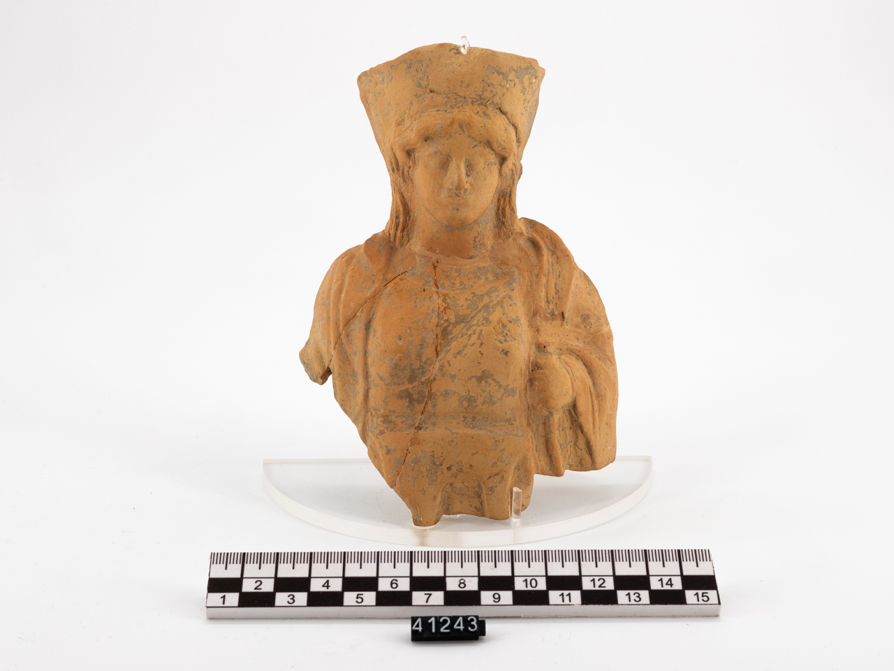 statua - produzione locale (fine SECOLI/ IV a.C)