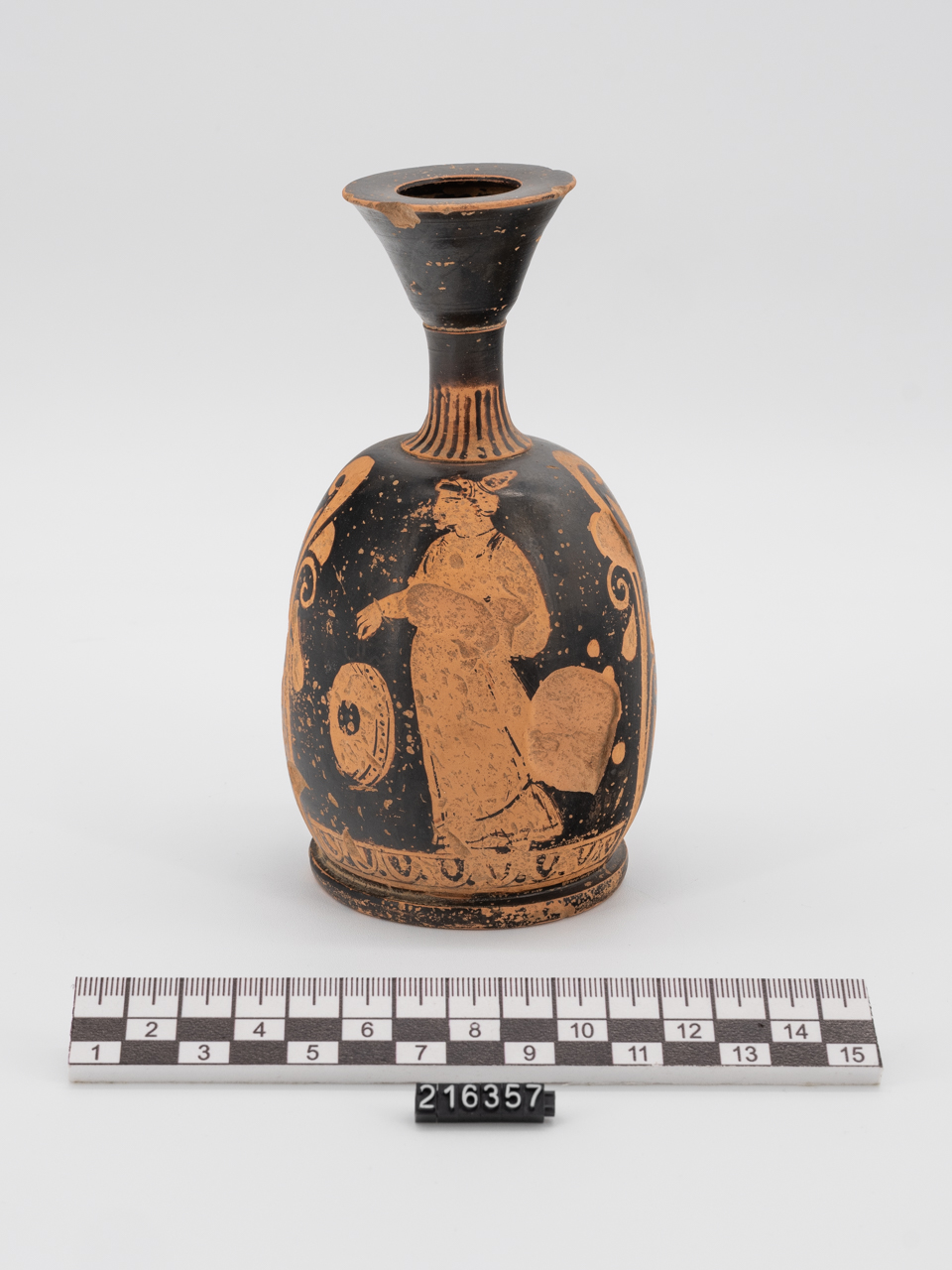 lekythos - produzione locale (metà SECOLI/ IV a.C)