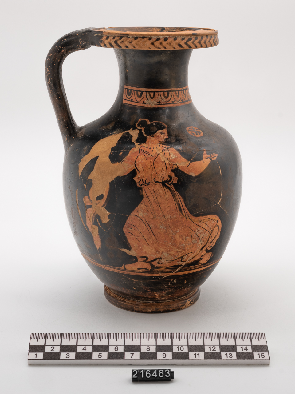 oinochoe - produzione locale (seconda metà SECOLI/ IV a.C)