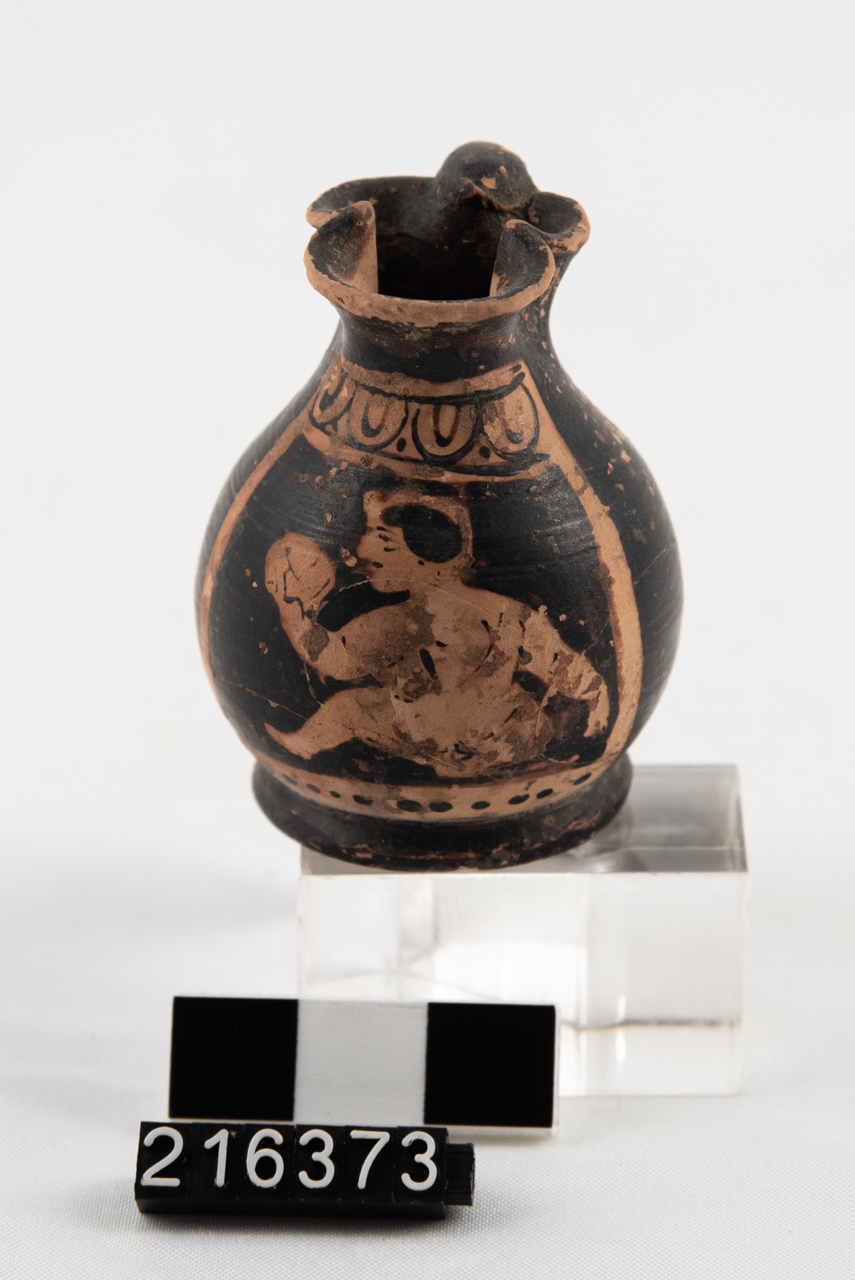 oinochoe/ miniaturistico - produzione locale (SECOLI/ IV a.C)