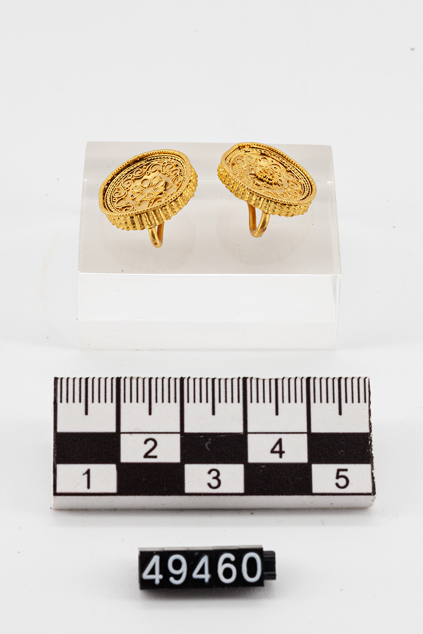 orecchini (seconda metà SECOLI/ IV a.C)