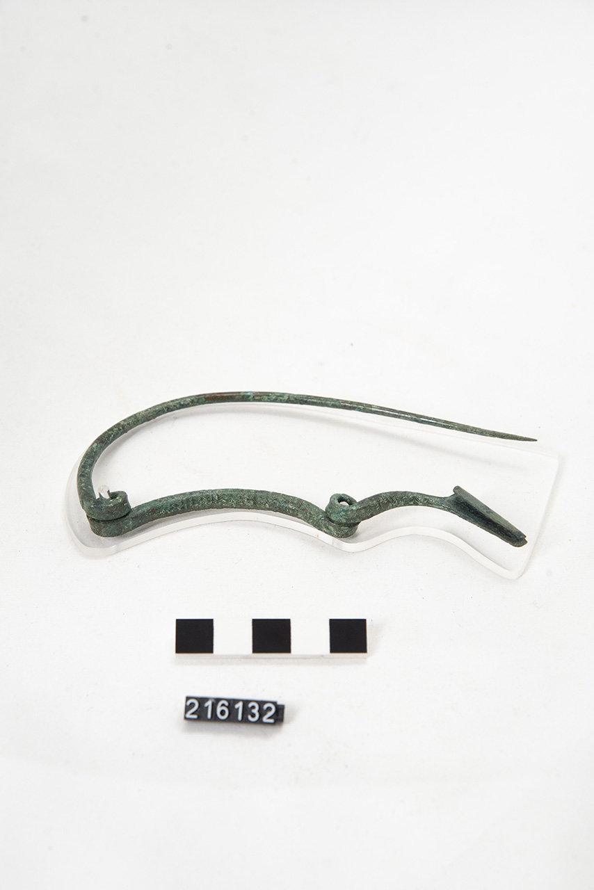fibula/ serpeggiante (prima metà SECOLI/ VIII a.C)