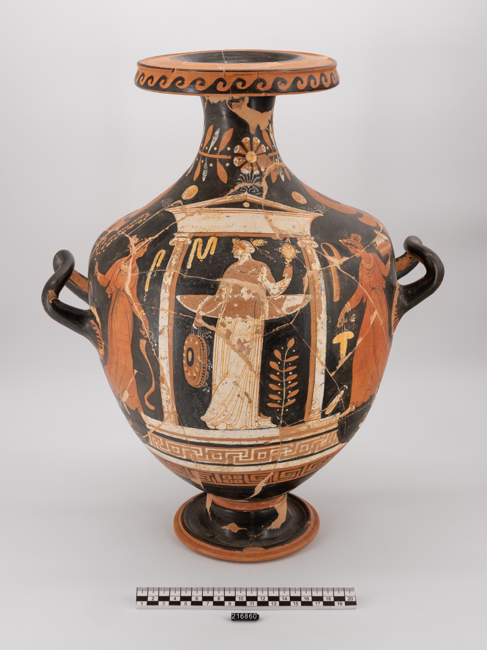 hydria (seconda metà SECOLI/ IV a.C)