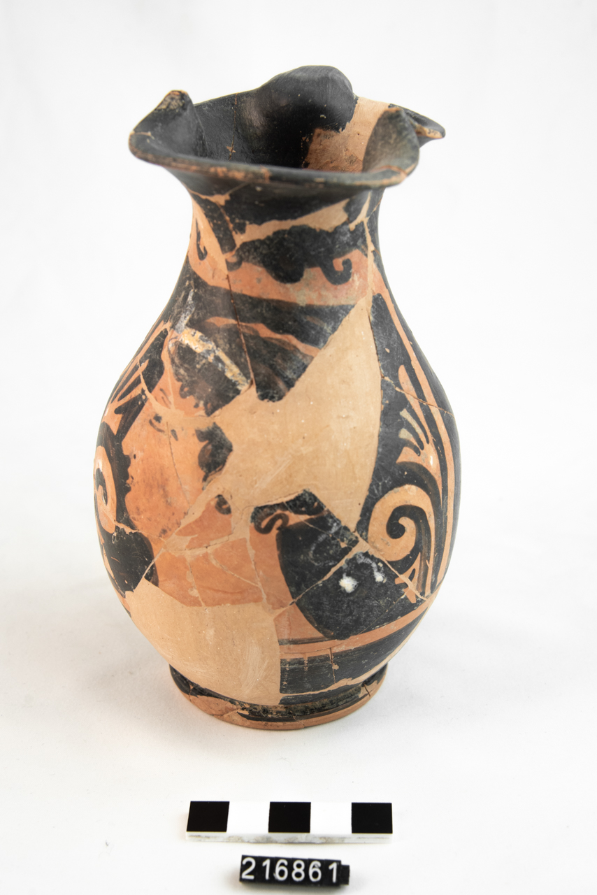 oinochoe (seconda metà SECOLI/ IV a.C)