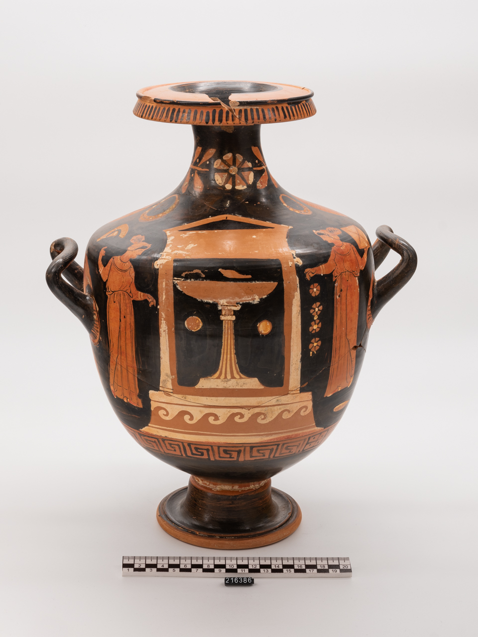 hydria (metà SECOLI/ IV a.C)