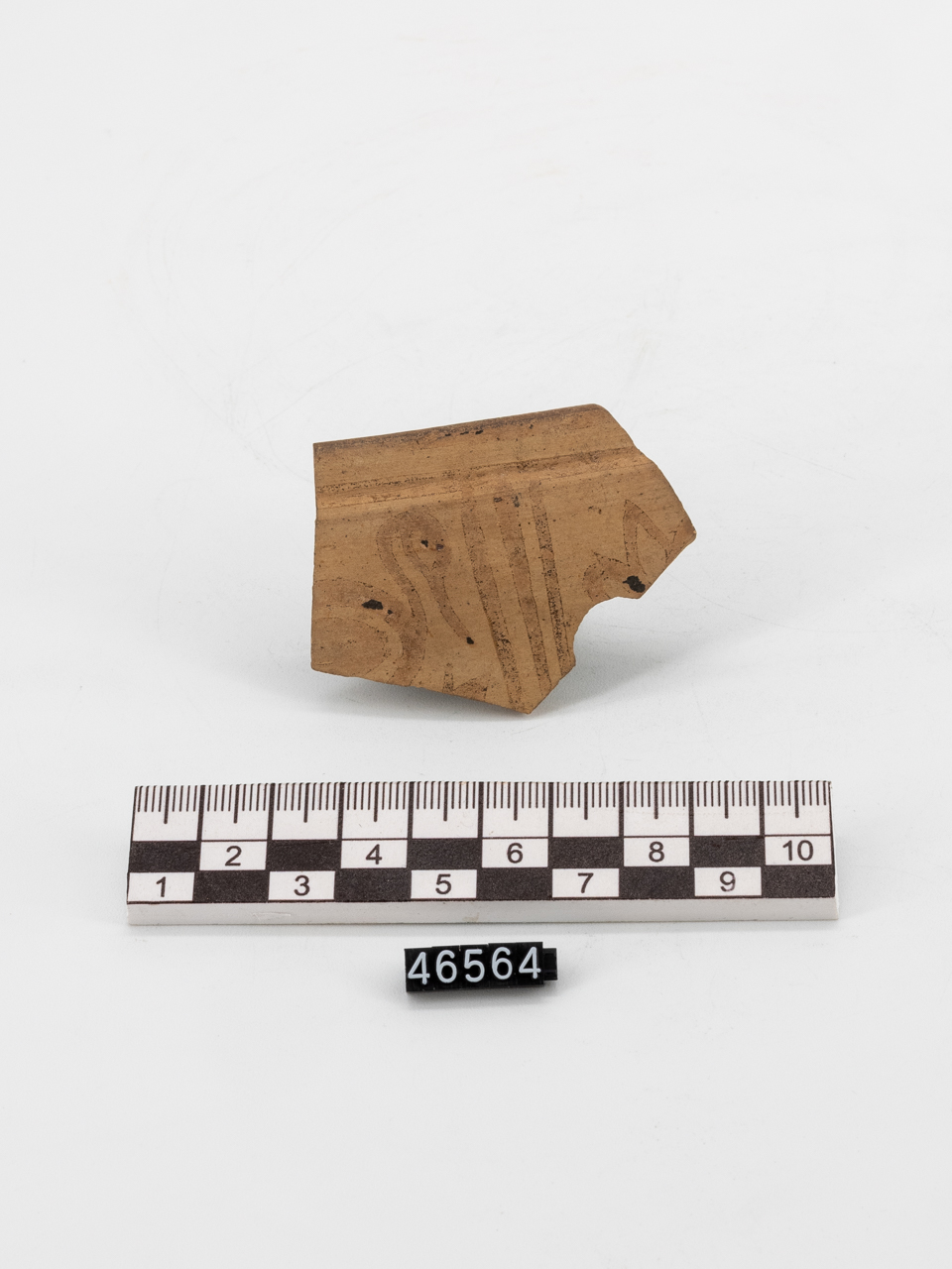 coppa/ orlo (metà SECOLI/ VII a.C)