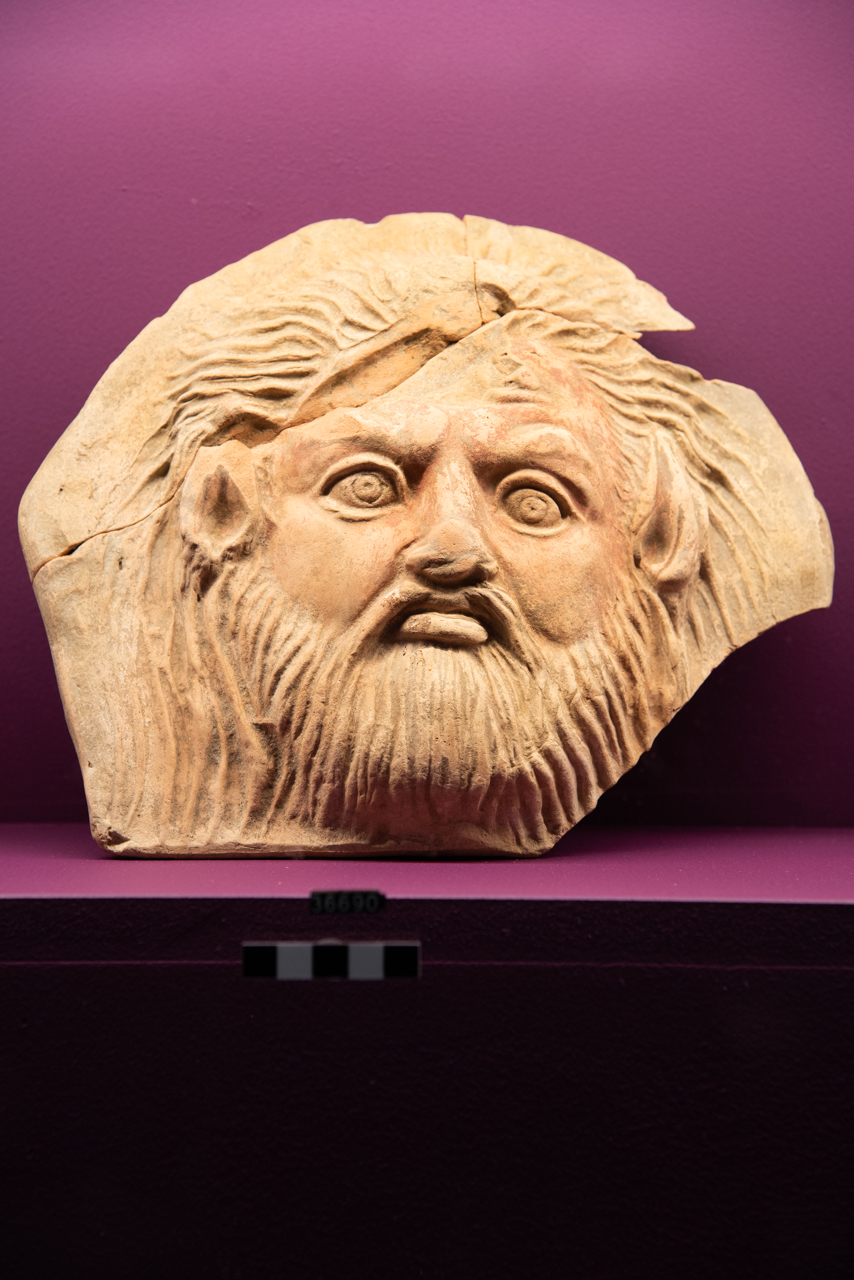 antefissa - ambito greco (fine/ metà V-IV sec. a.C)
