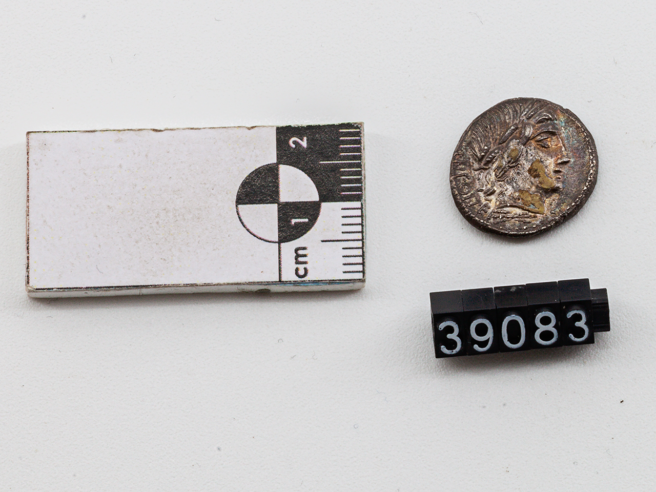 moneta - Denario - ambito romano (SECOLI/ I a.C)