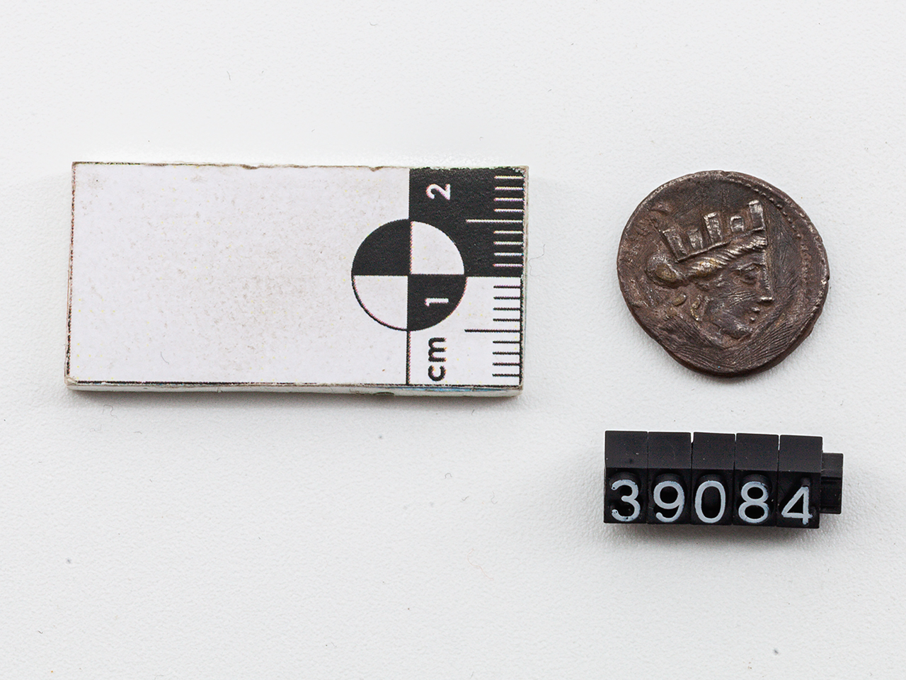 moneta - Denario - ambito romano (SECOLI/ I a.C)