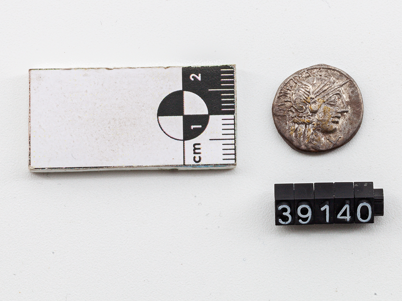 moneta - Denario - ambito romano (SECOLI/ II a.C)