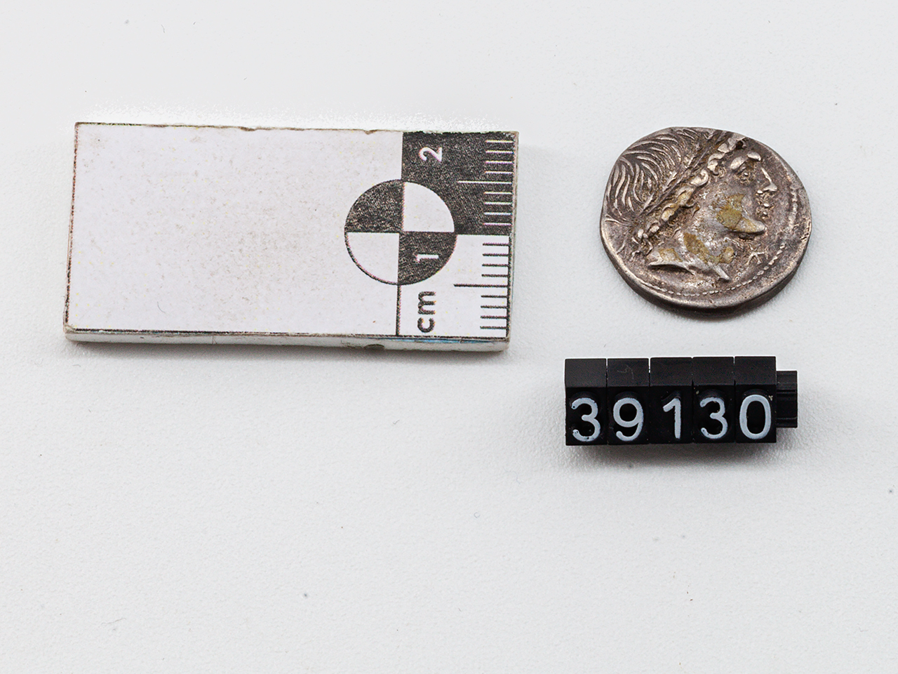 moneta - Denario - ambito romano (SECOLI/ I a.C)