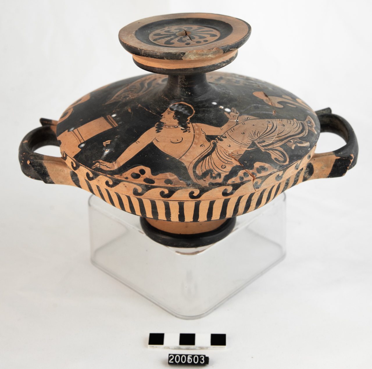 lekanis (fine SECOLI/ IV a.C)