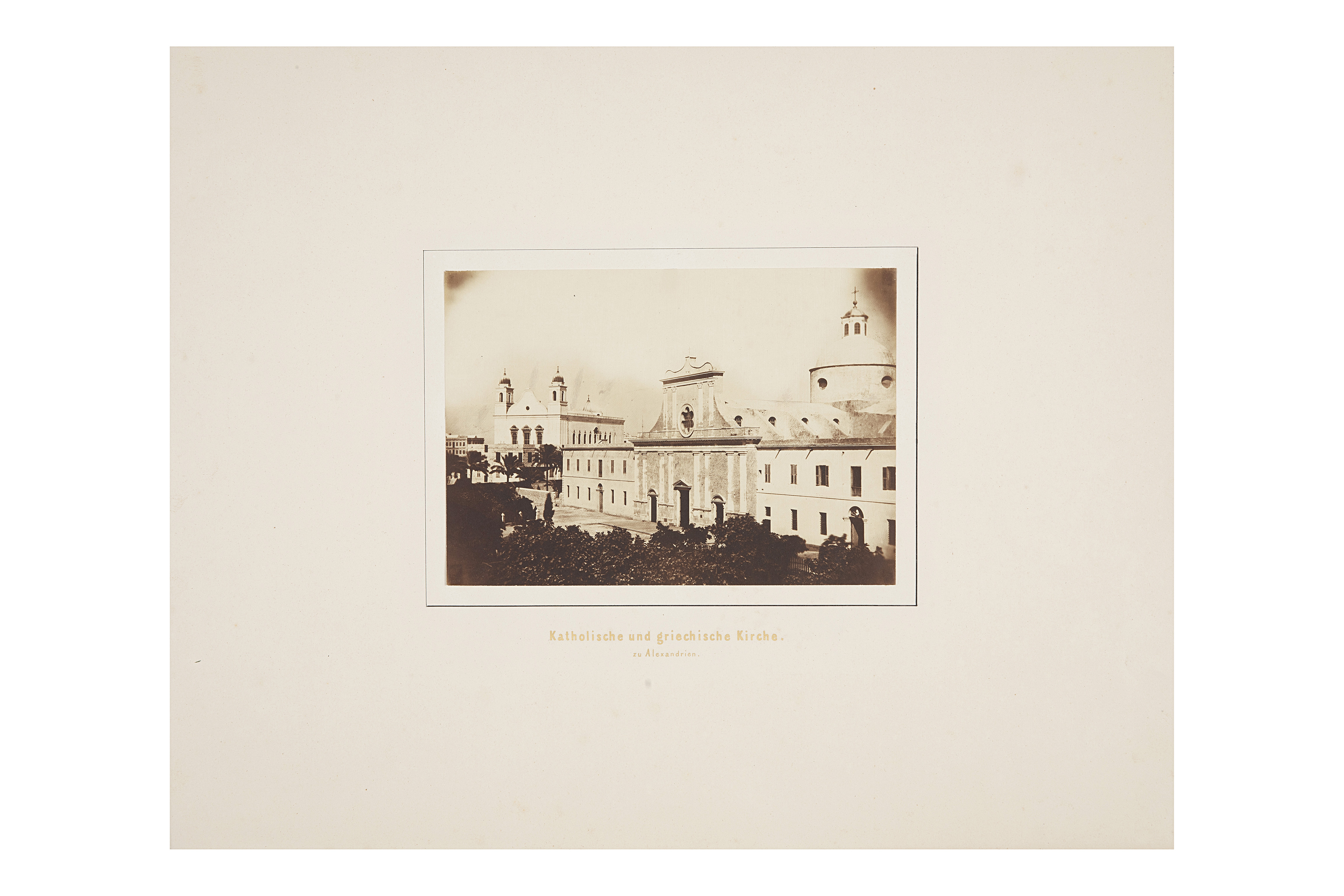 chiese - edifici religiosi - architettura (positivo) di Mai, Franz (metà XIX)