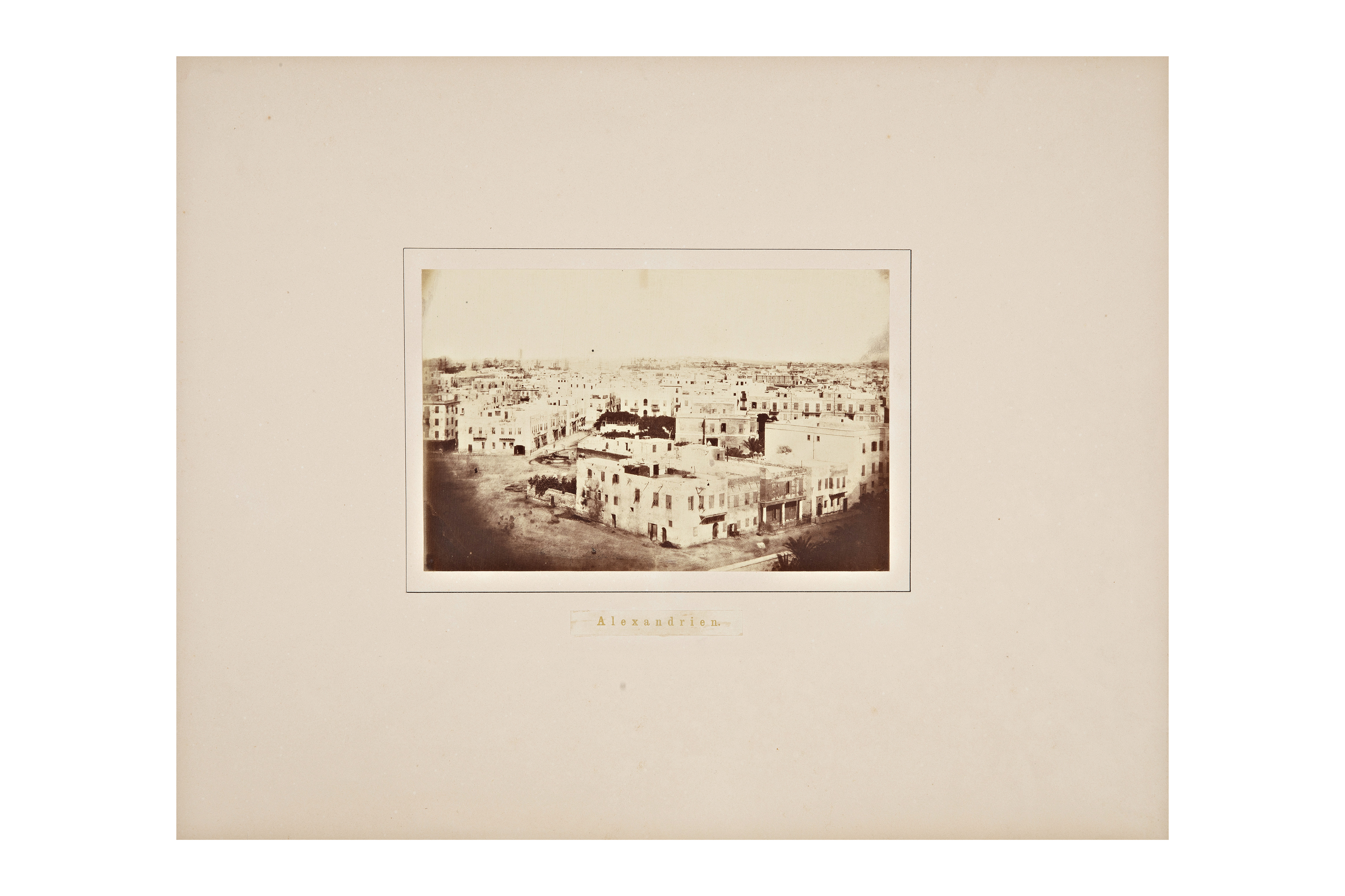 città di mare - vedute (positivo) di Mai, Franz (metà XIX)