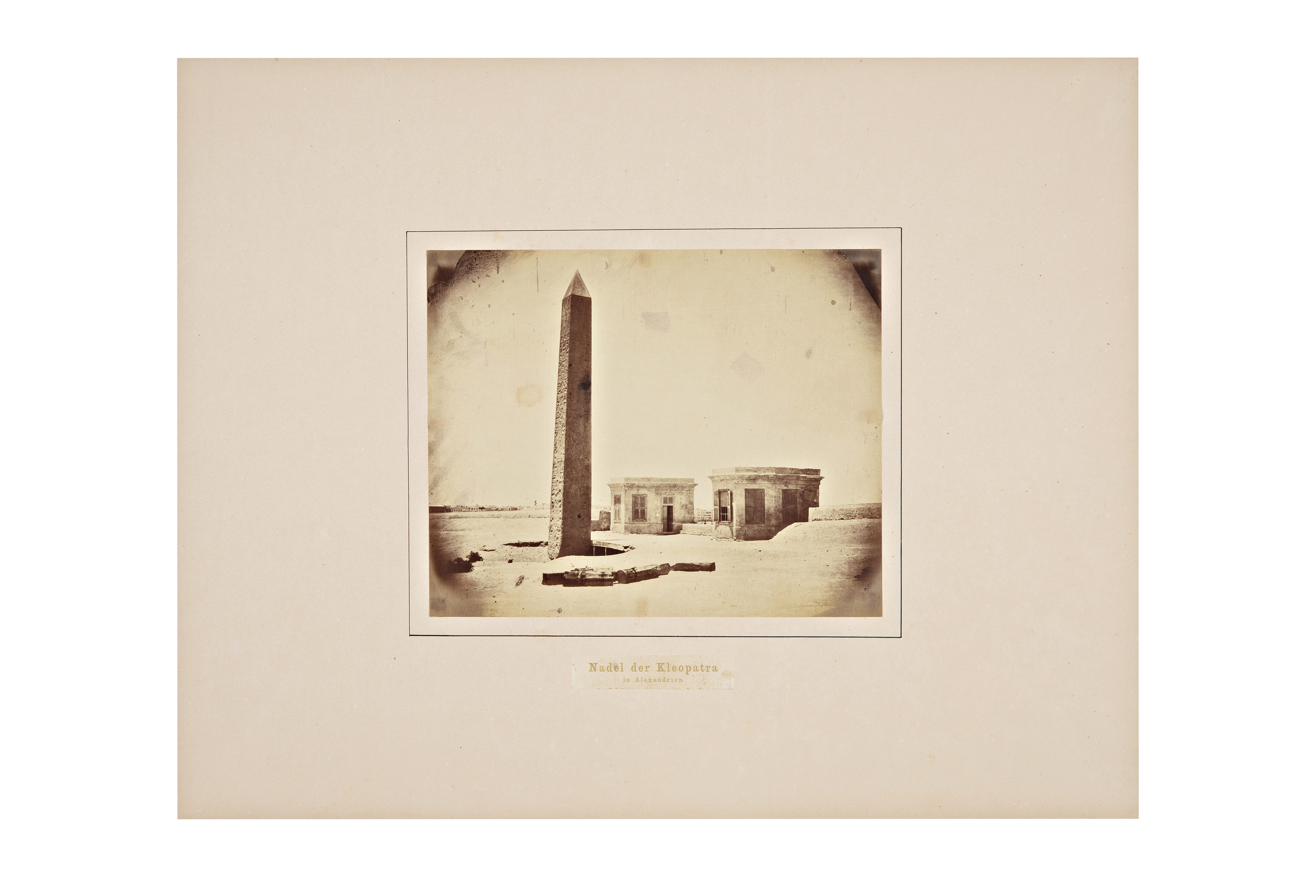 obelischi - elementi architettonici - architettura (positivo) di Mai, Franz (metà XIX)