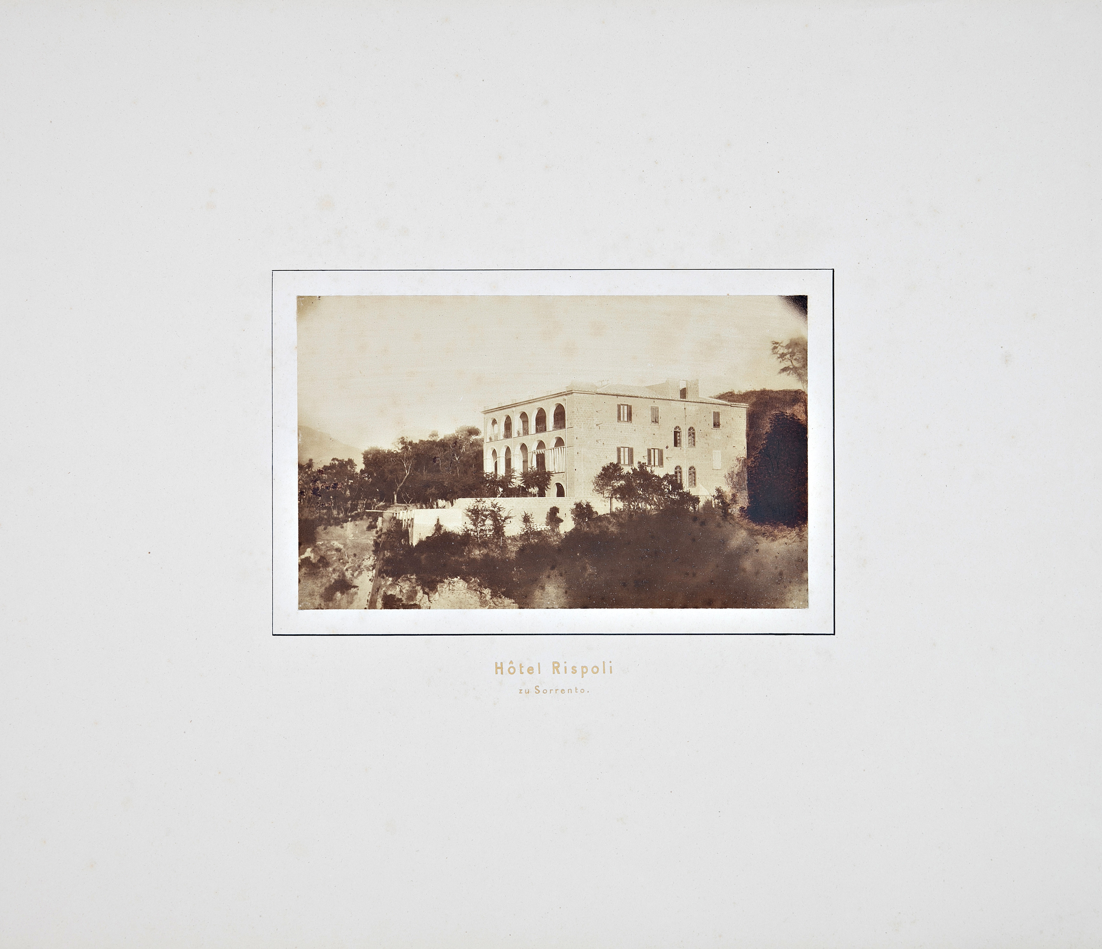 città di mare - vedute (positivo) di Mai, Franz (metà XIX)