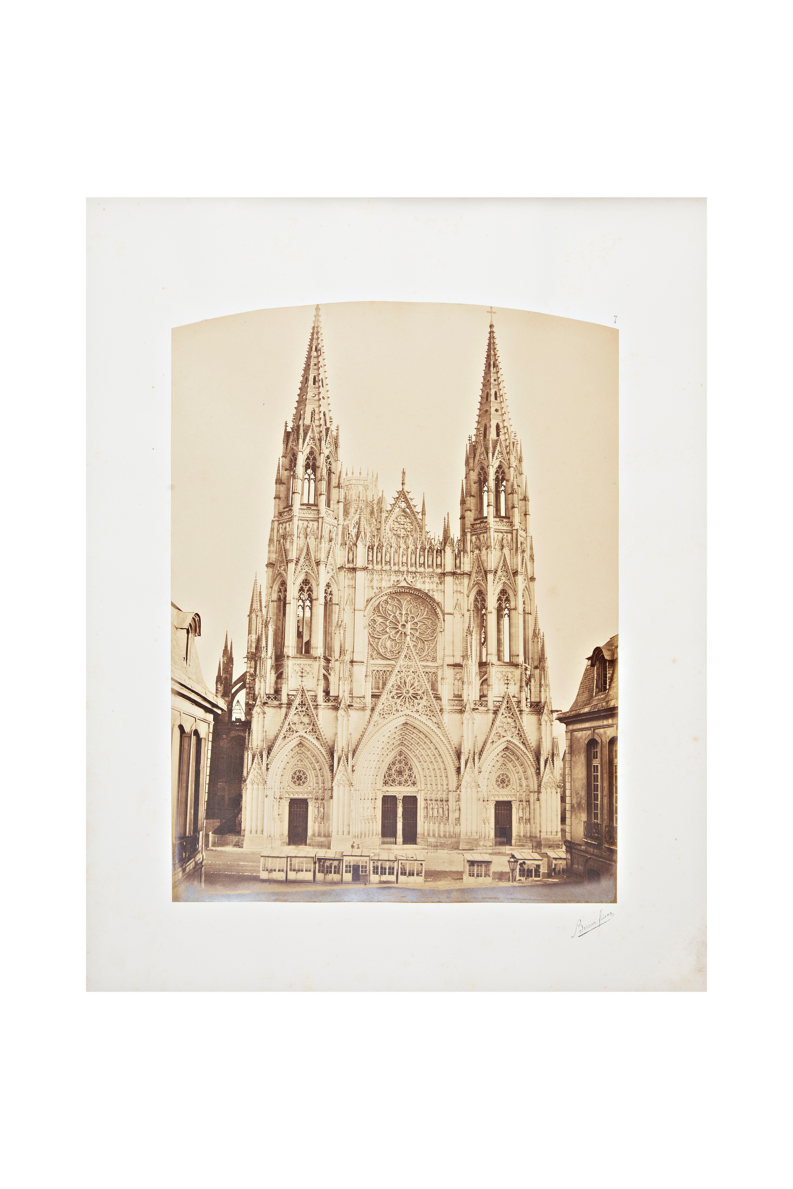 chiese - edifici religiosi - architettura (positivo) di Frères Bisson (metà XIX)