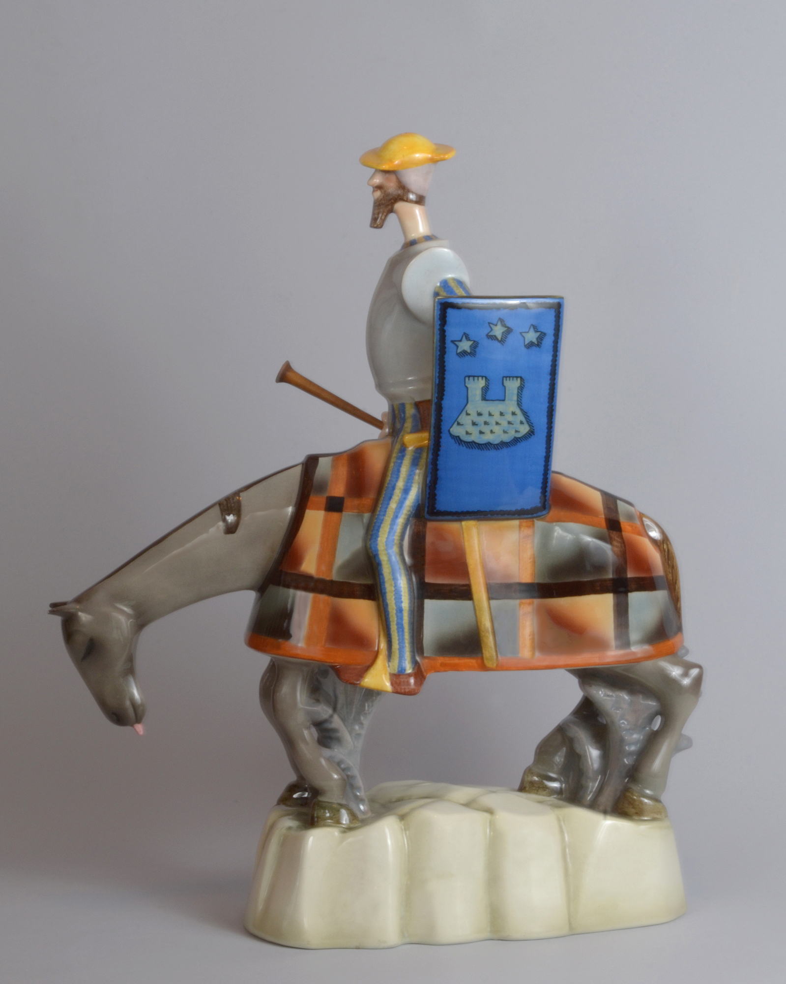 Don Chisciotte, Don Chisciotte (scultura) di Fabbrica Lenci, Grande Giovanni (anni trenta sec. XX)