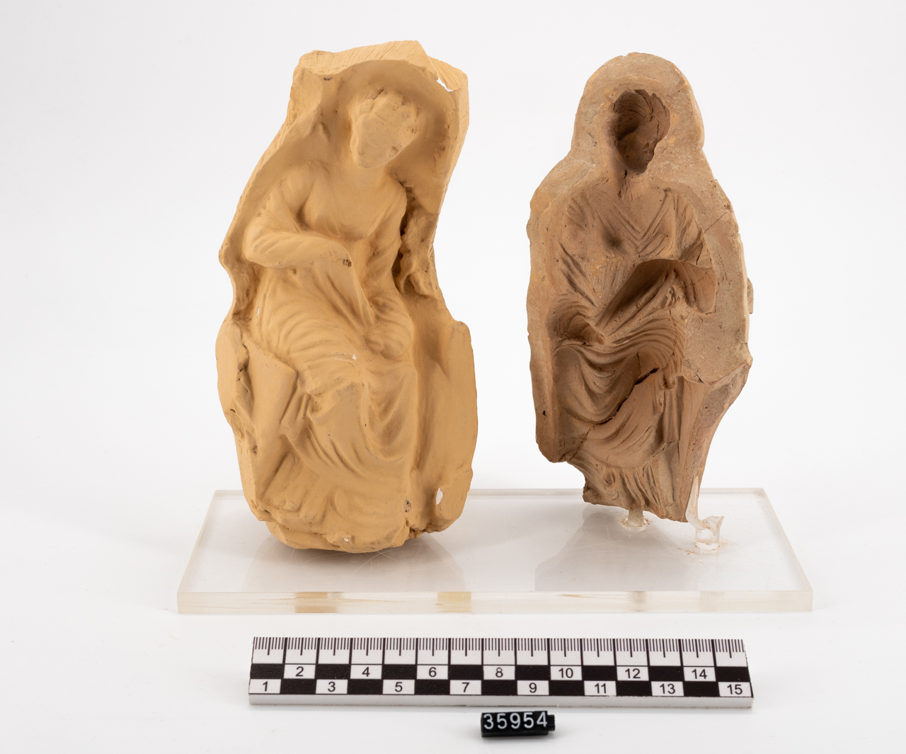 matrice/ di statuetta (seconda metà SECOLI/ IV a.C)