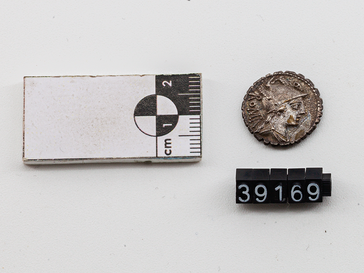 moneta - Denario - ambito romano (SECOLI/ I a.C)