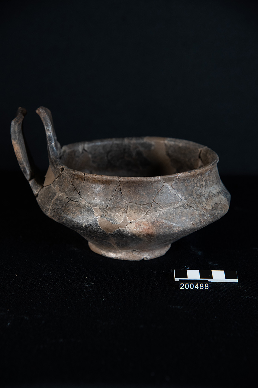 coppa/ monoansata - Produzione locale (inizio/ metà SECOLI/ IX a.C./ VIII a.C)