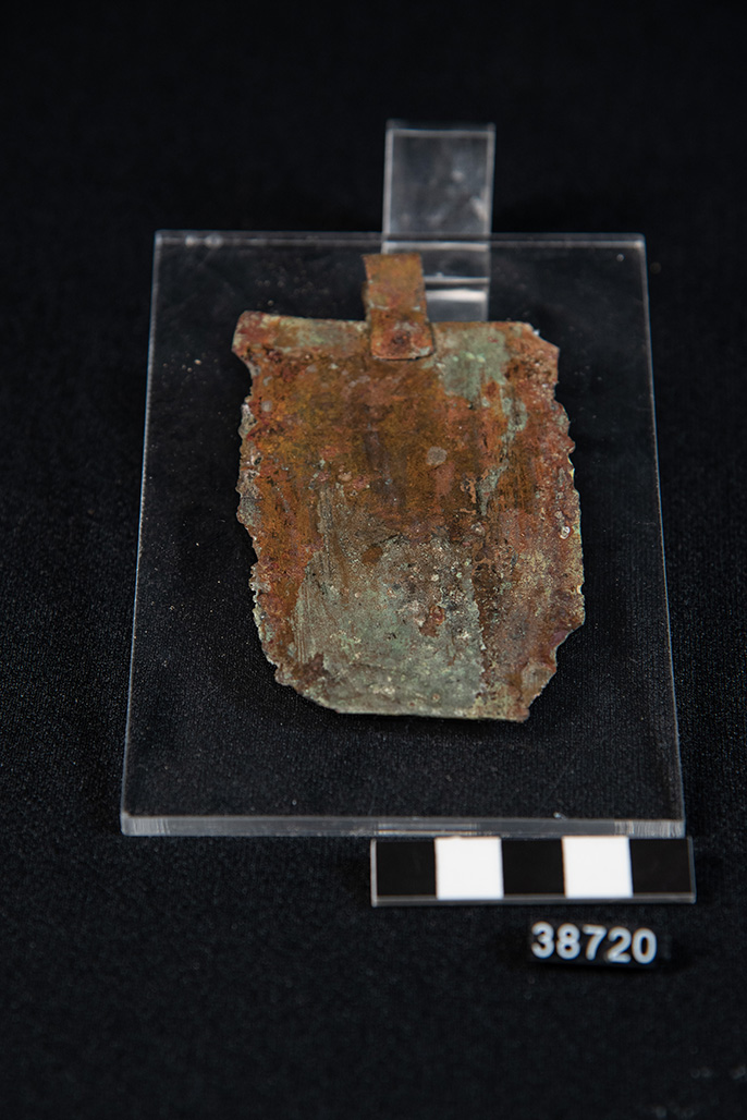 rasoio - produzione locale (metà/ inizio SECOLI/ VIII a.C./ VII a.C)