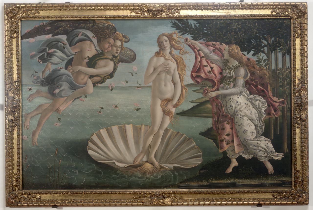 nascita di Venere (dipinto) di Filipepi Alessandro detto Botticelli (sec. XV)