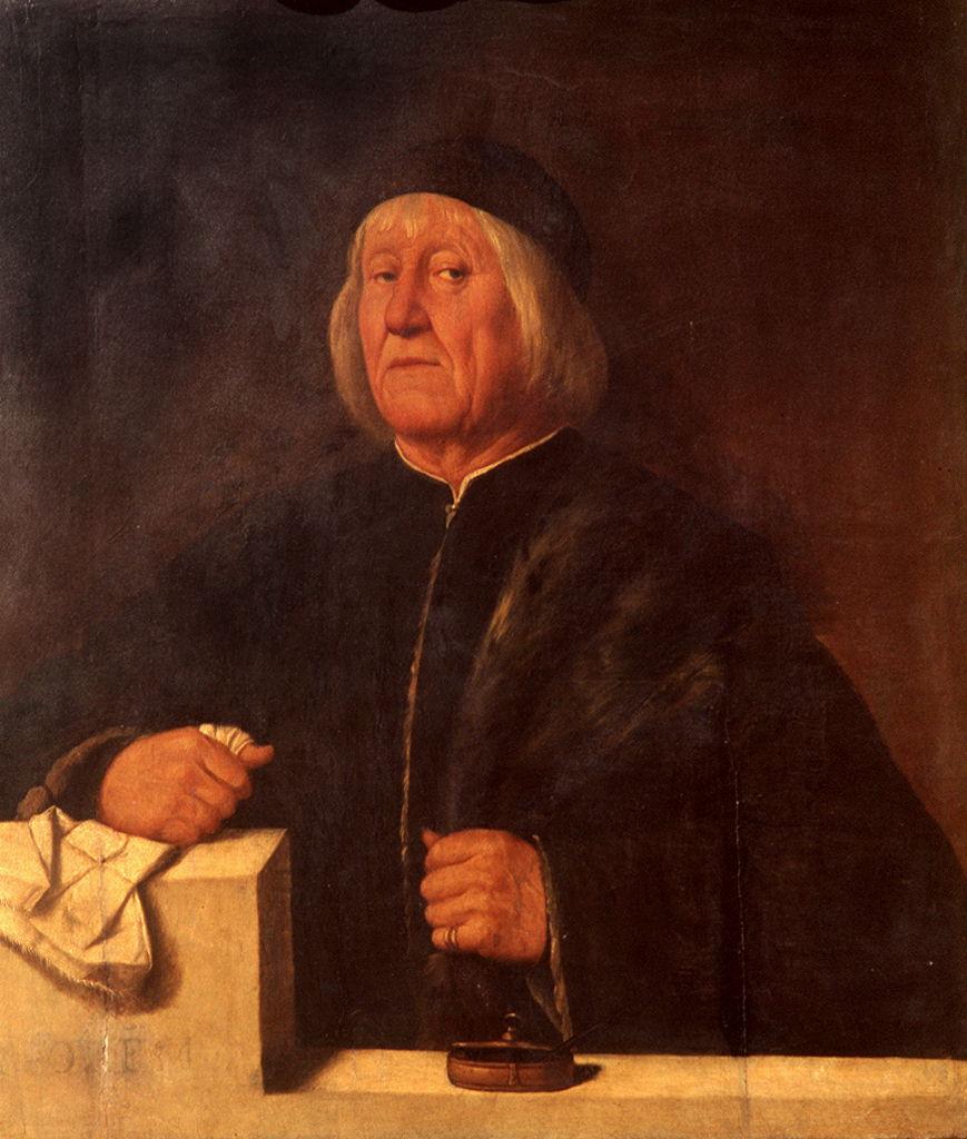 ritratto di Teofilo Folengo (?) (dipinto) - ambito veneto (prima metà sec. XVI)