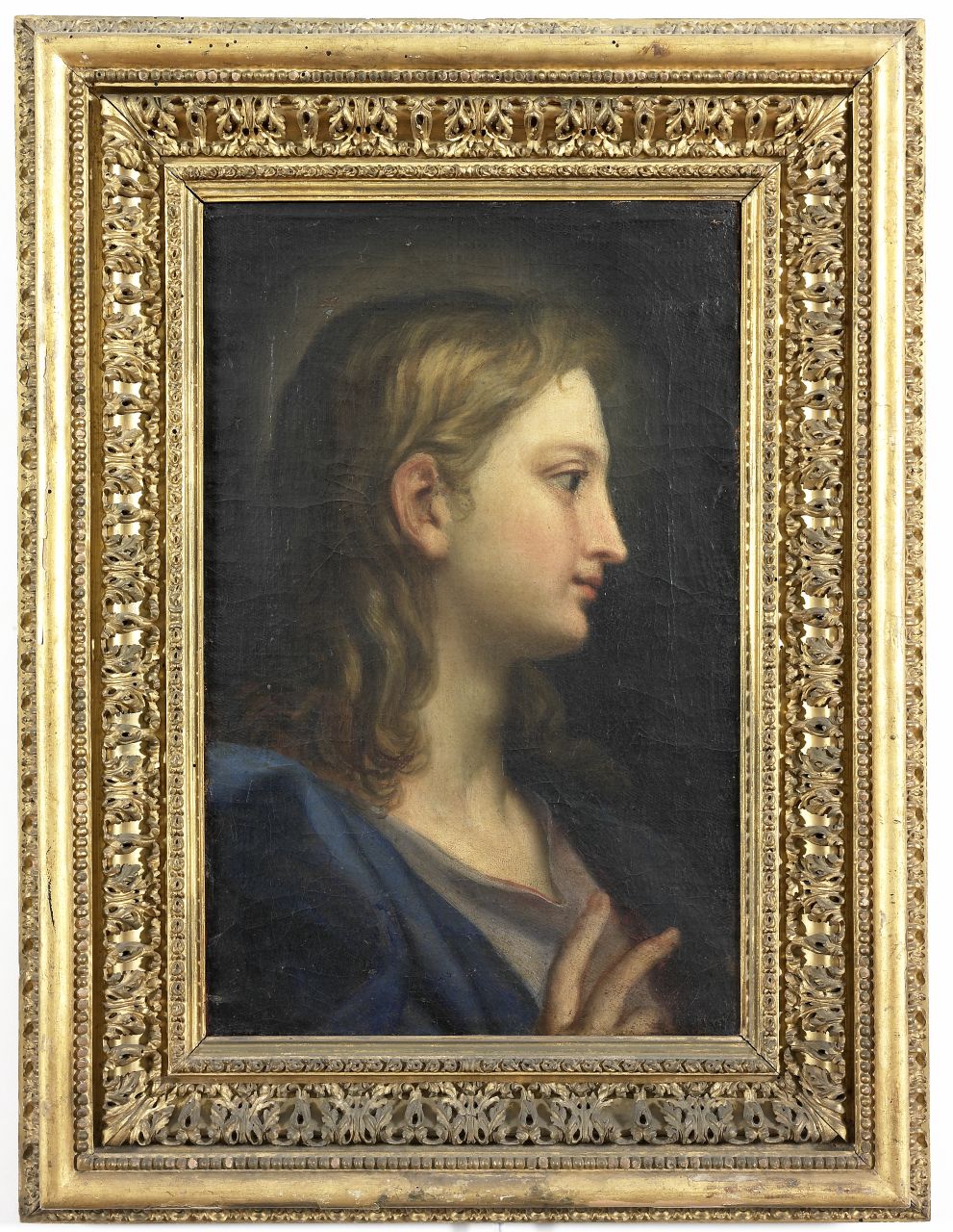 Cristo redentore benedicente (dipinto) di Maratta Carlo (attribuito) (seconda metà sec. XVIII)