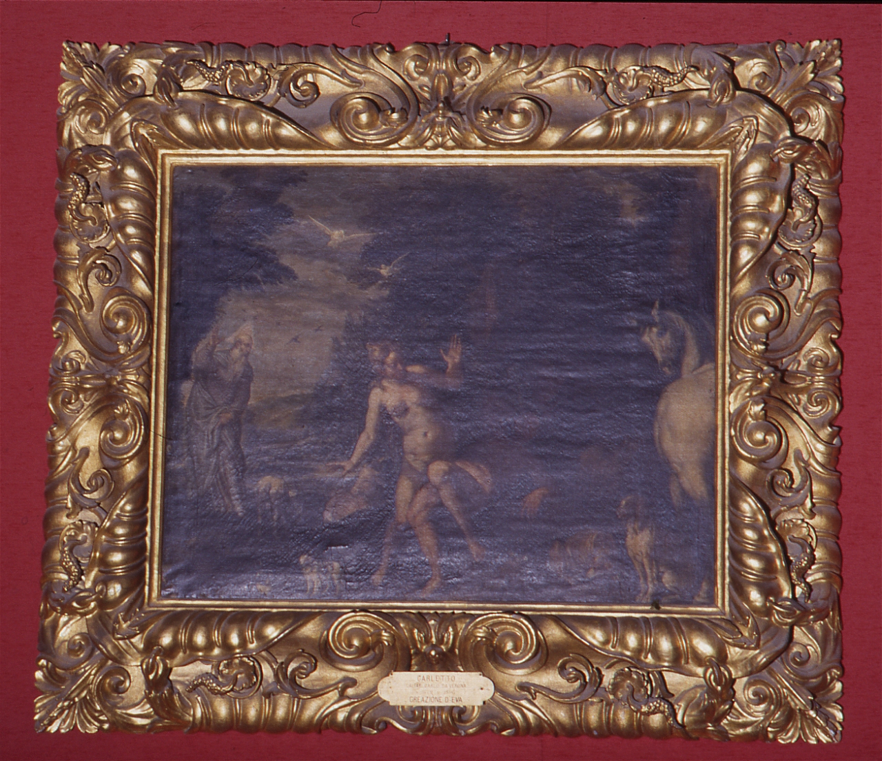 cornice di dipinto - manifattura toscana (terzo quarto sec. XVII)