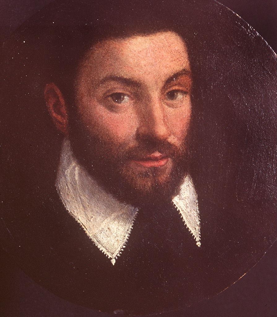 ritratto d'uomo (miniatura) - ambito bolognese (ultimo quarto sec. XVI)
