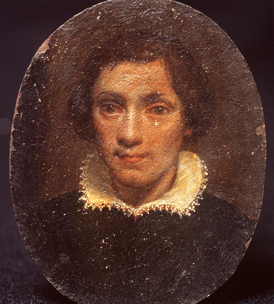 ritratto di donna (miniatura) - ambito veneto (ultimo quarto sec. XVI)